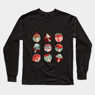 Mushrooms Long Sleeve T-Shirt